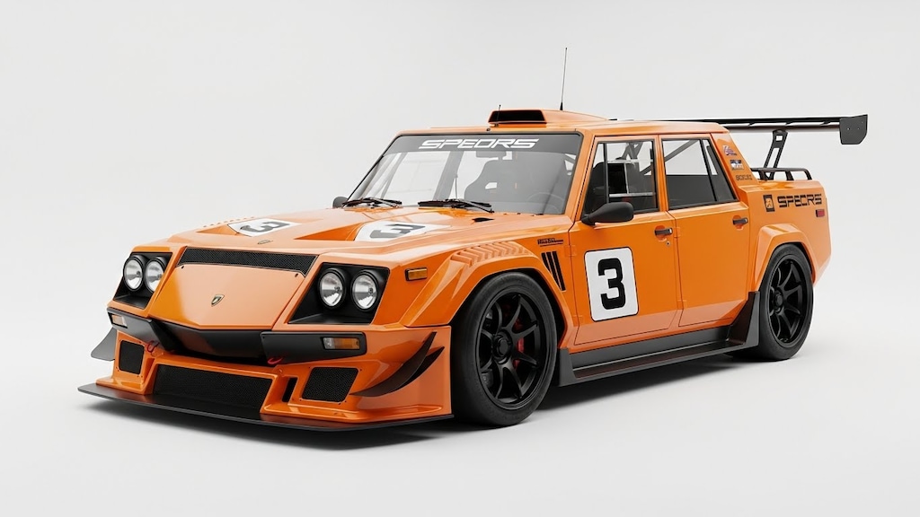 ランボルギーニLM002レーシングカー