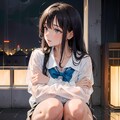 雨の中、彼女とケンカ。そして仲直り 2枚目