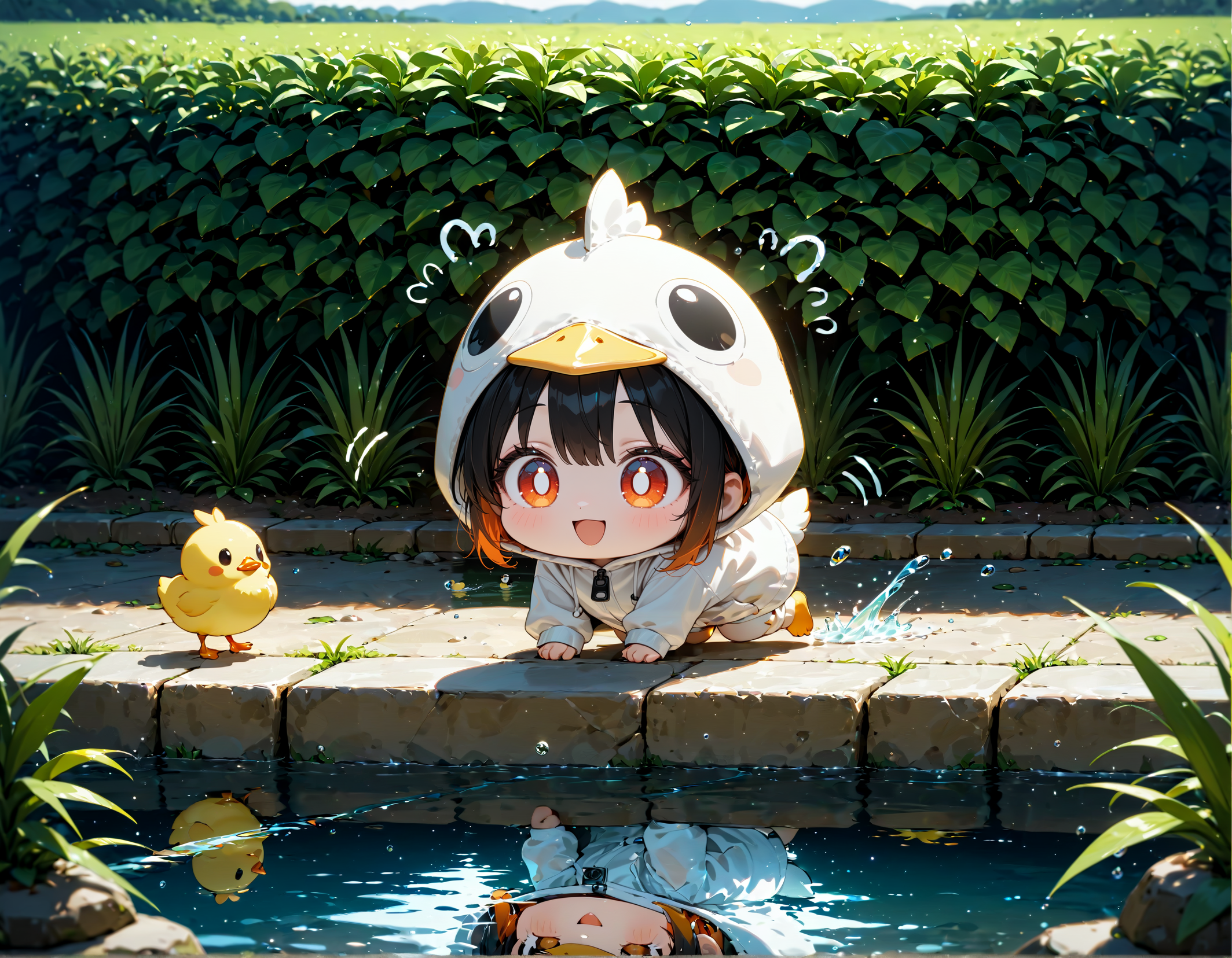 あっあっ池だ | の人気AIイラスト・グラビア