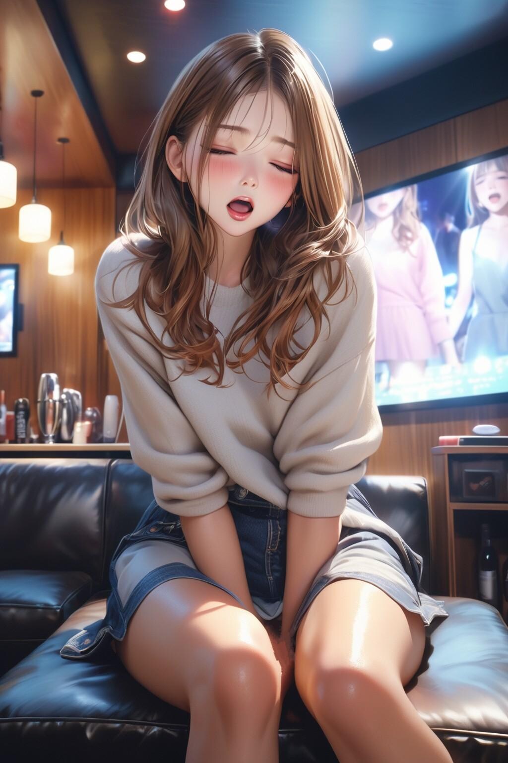 あくびしてるだけだよ？