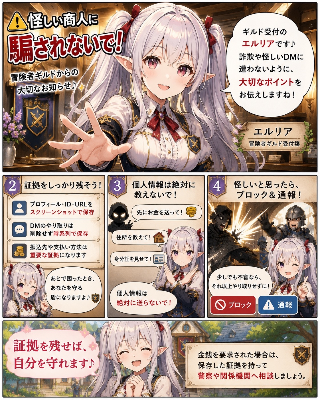 冒険者ギルドからのお知らせ
