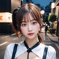 Loraなしボンテージでポロリ 6枚目