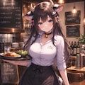 働く牛娘さん 4枚目