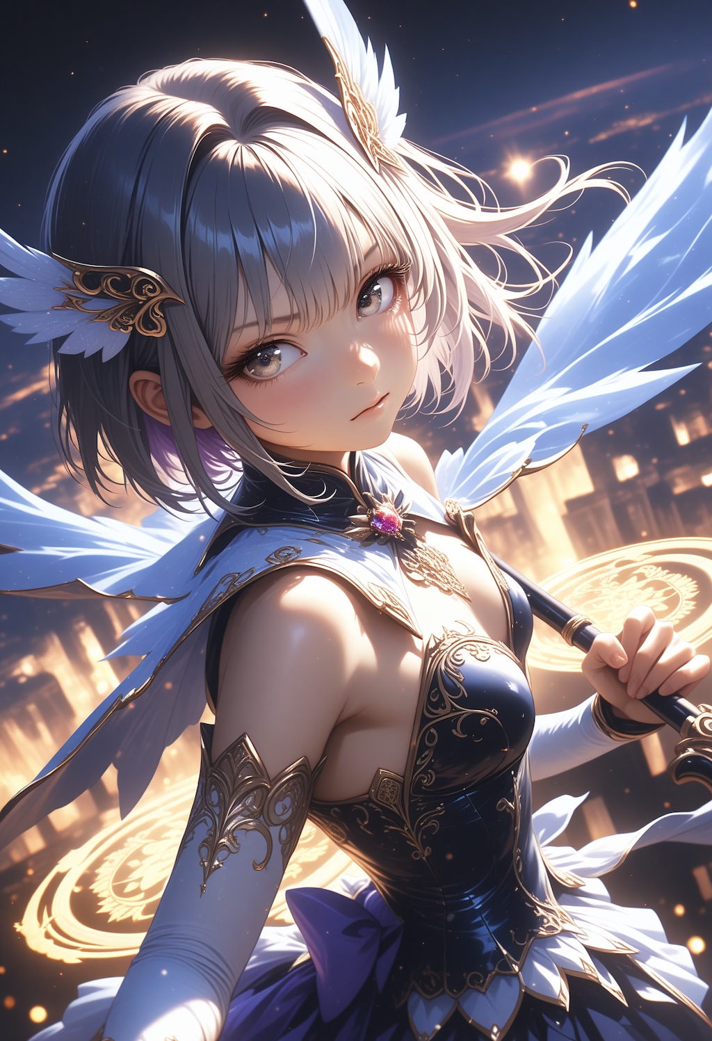 銀翼の魔法少女