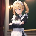 腕組みメイド 2枚目