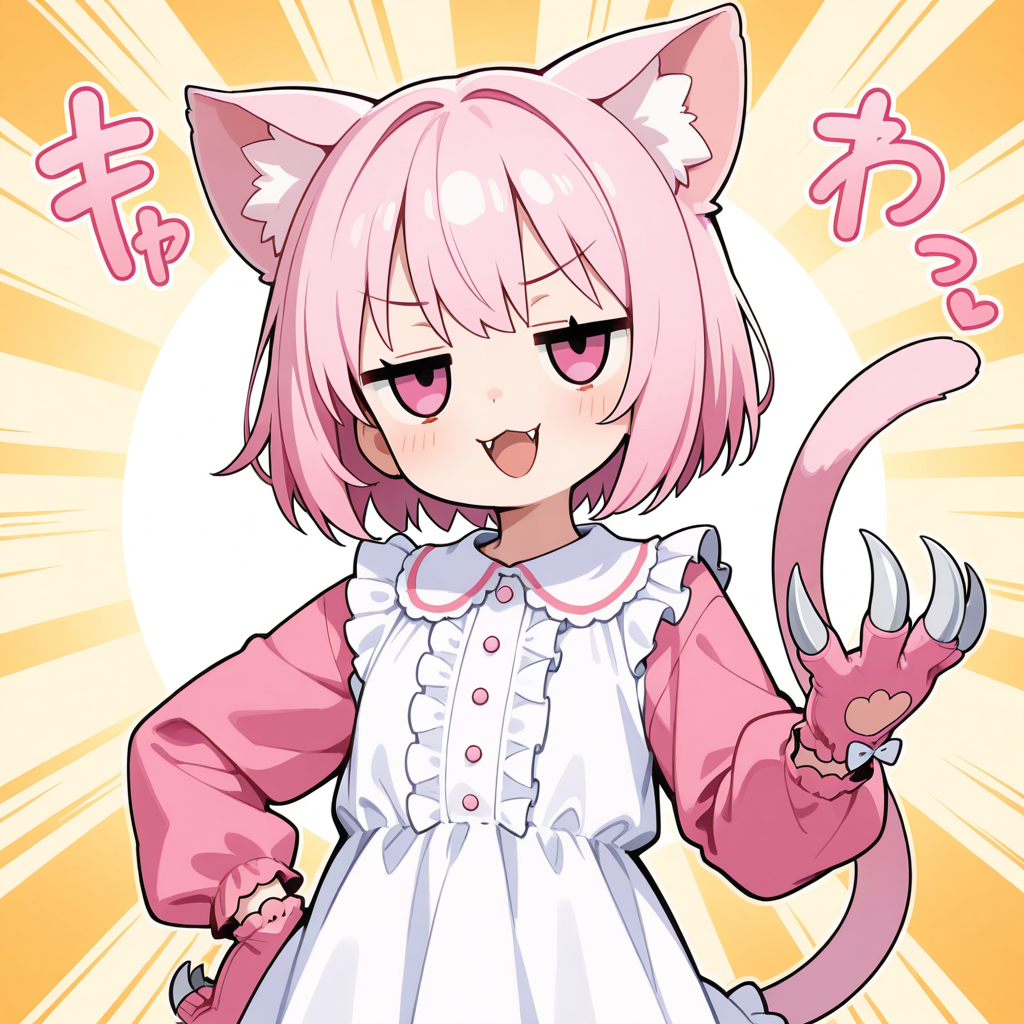 ねこの武器はこれにゃん！！