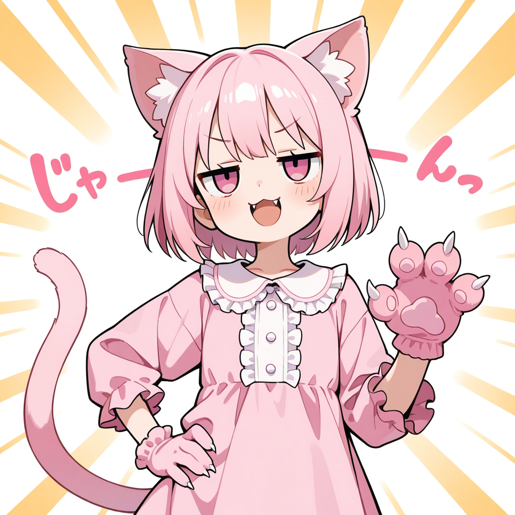 ねこの武器はこれにゃん！！