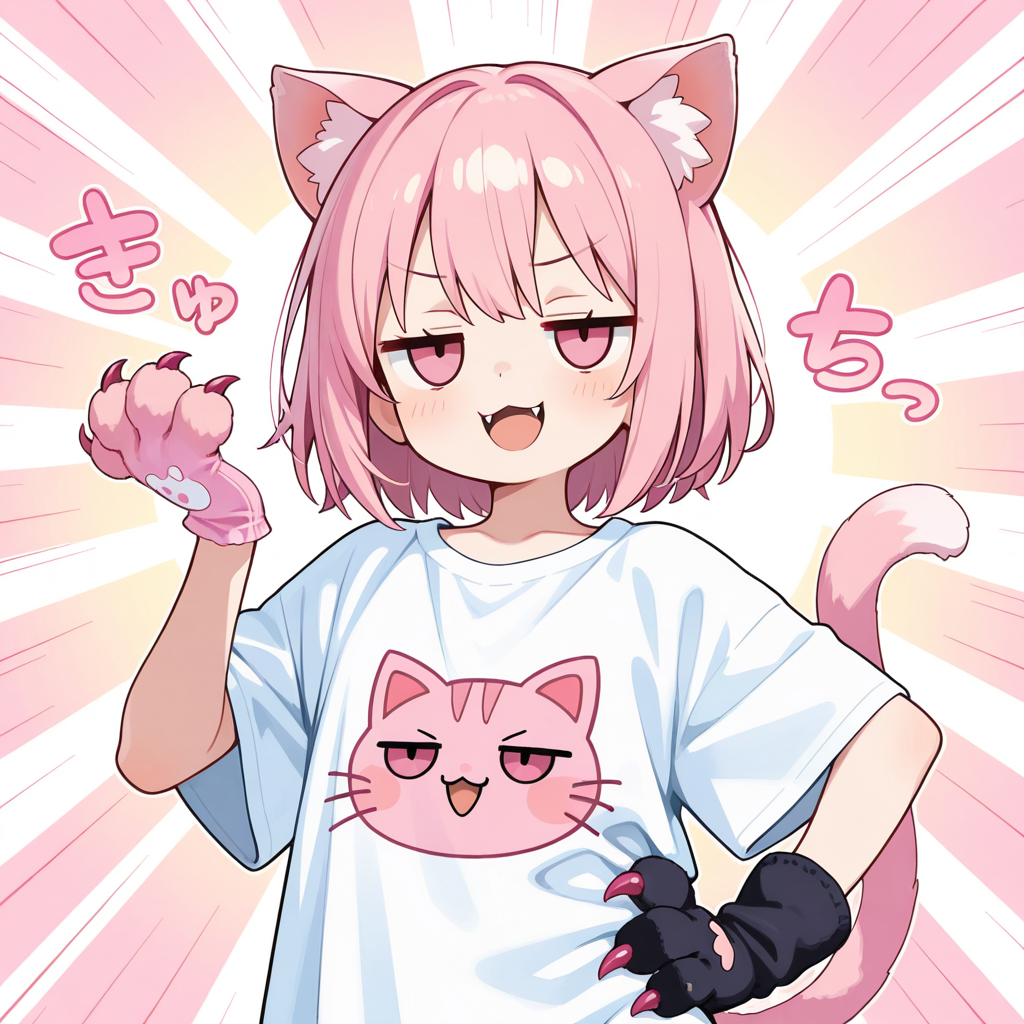 ねこの武器はこれにゃん！！