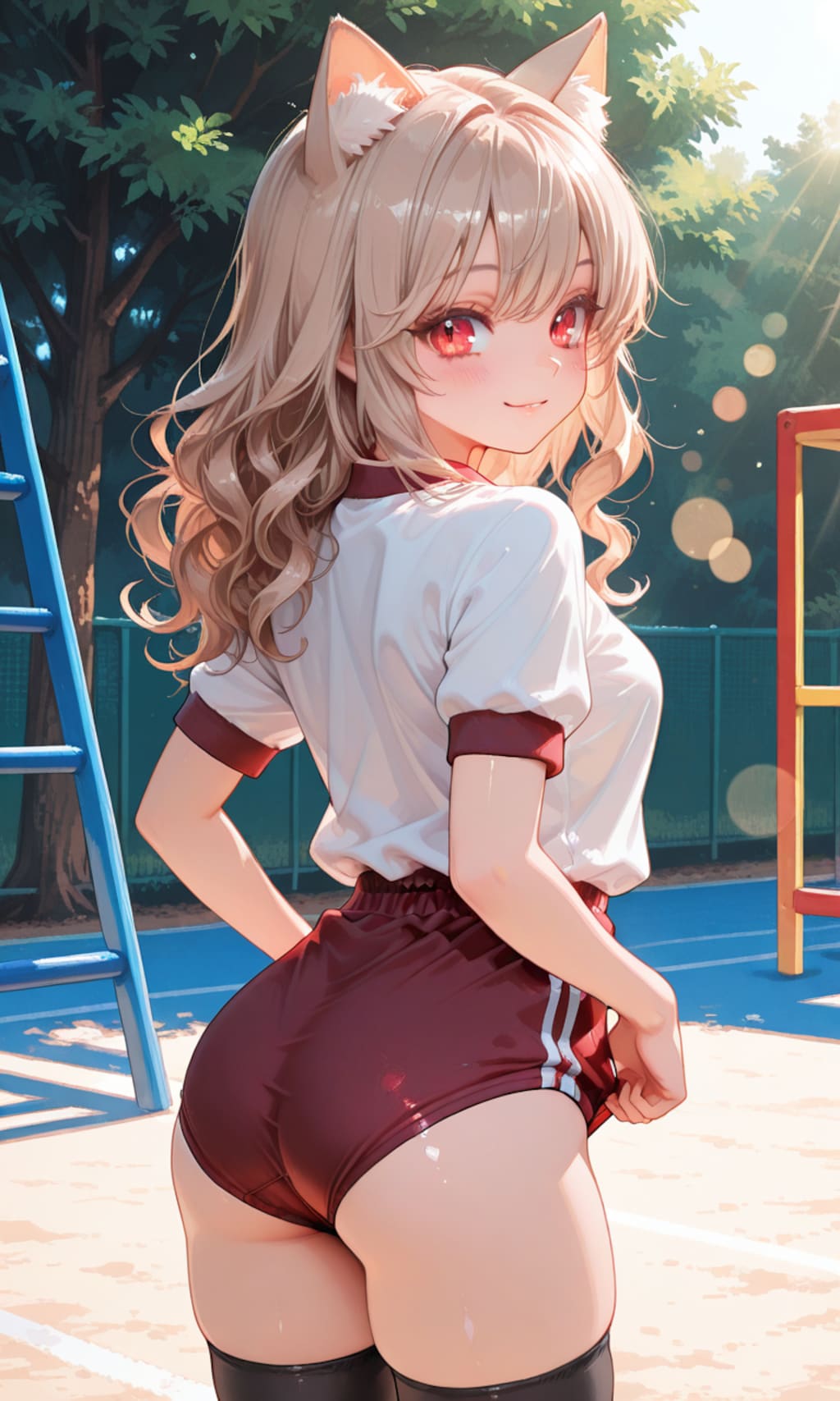 角とブルマついでにケモ耳