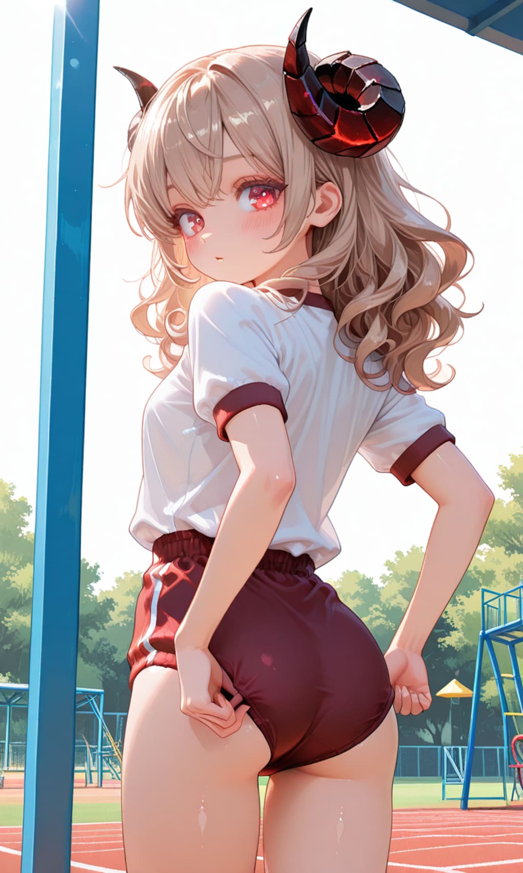 角とブルマついでにケモ耳