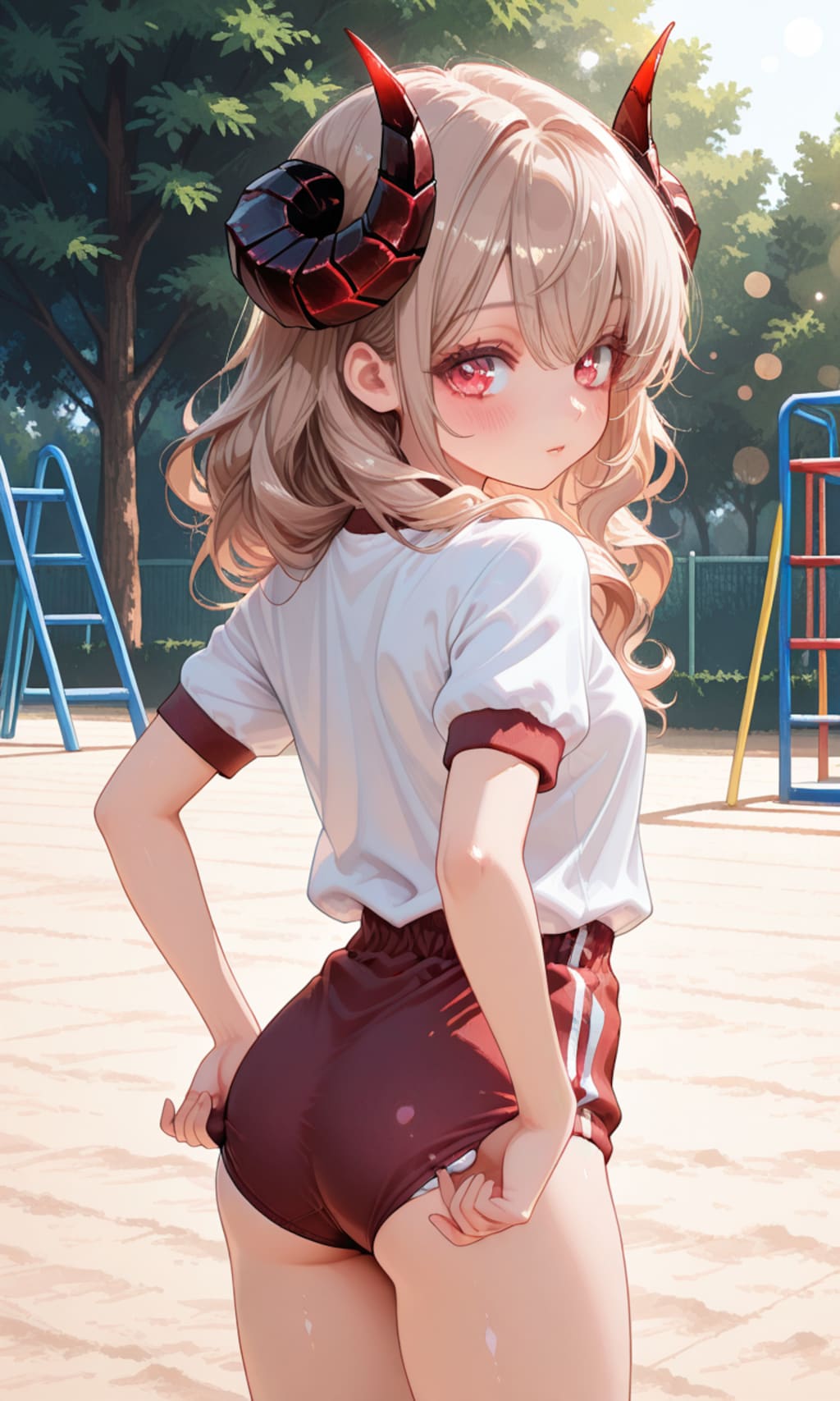 角とブルマついでにケモ耳