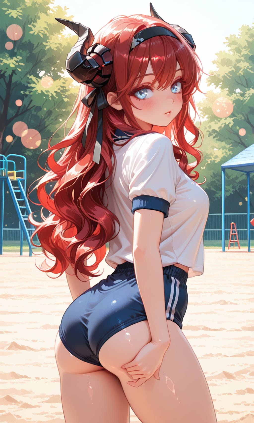 角とブルマついでにケモ耳