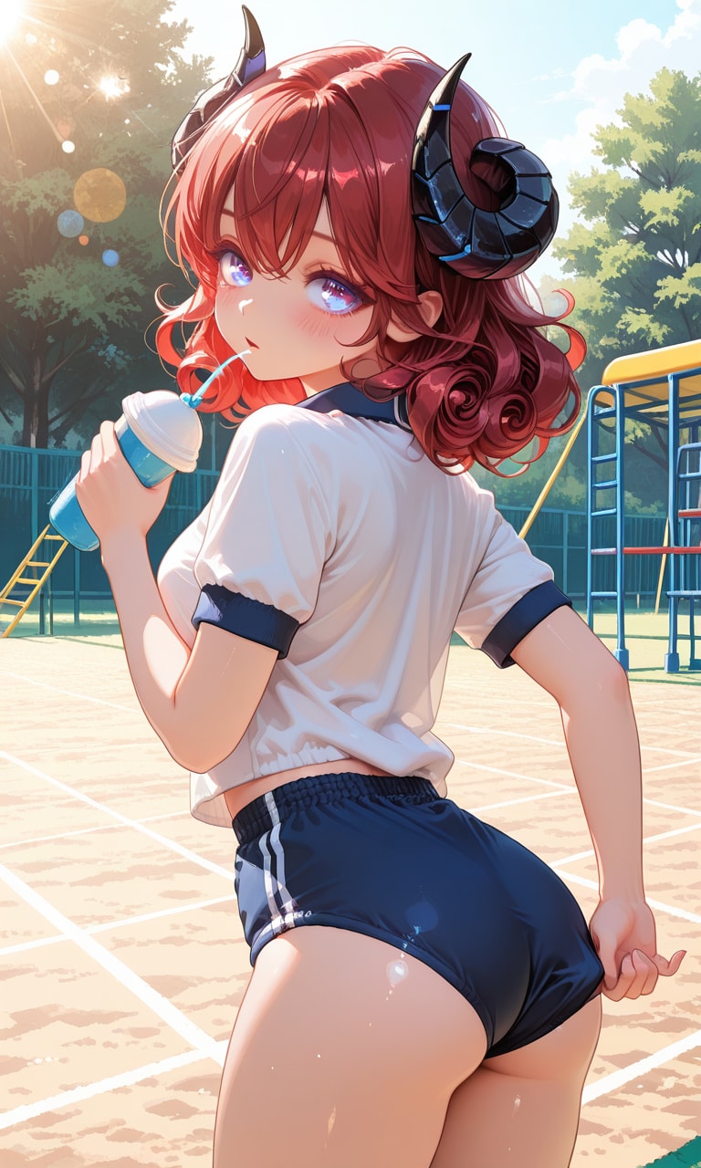 角とブルマついでにケモ耳