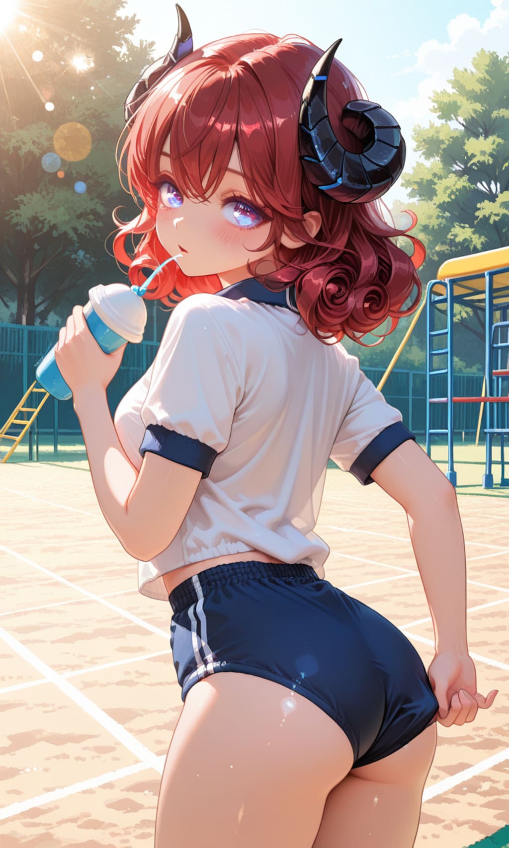角とブルマついでにケモ耳