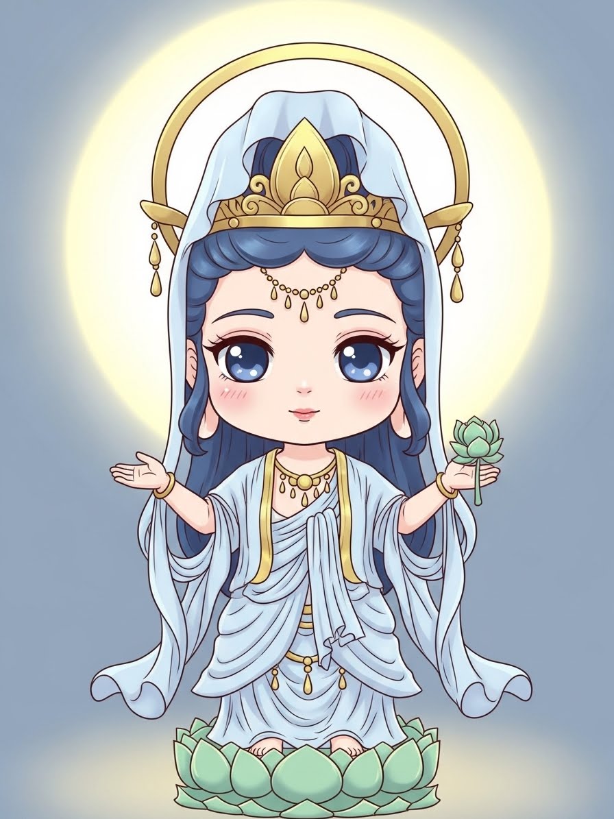 ちび観音(笑)　ImageFX | の人気AIイラスト・グラビア