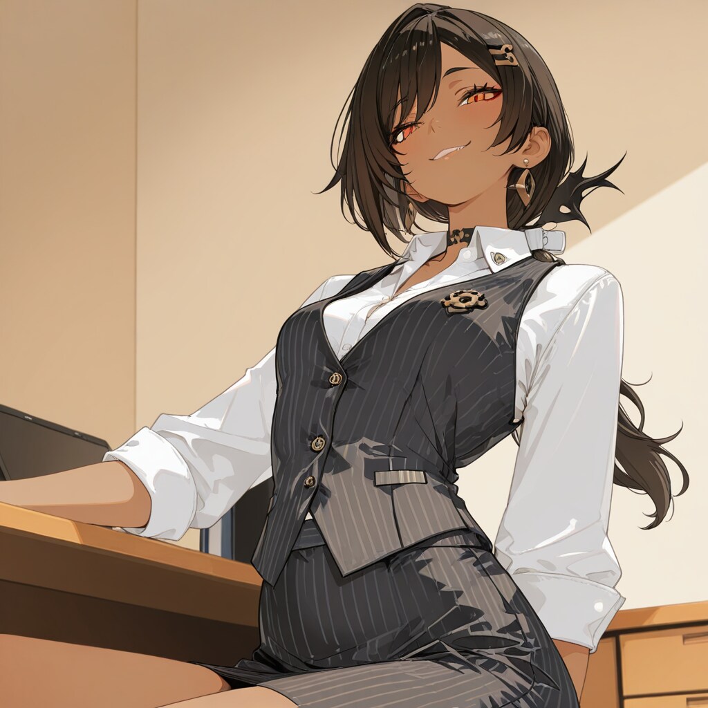 褐色お姉さん