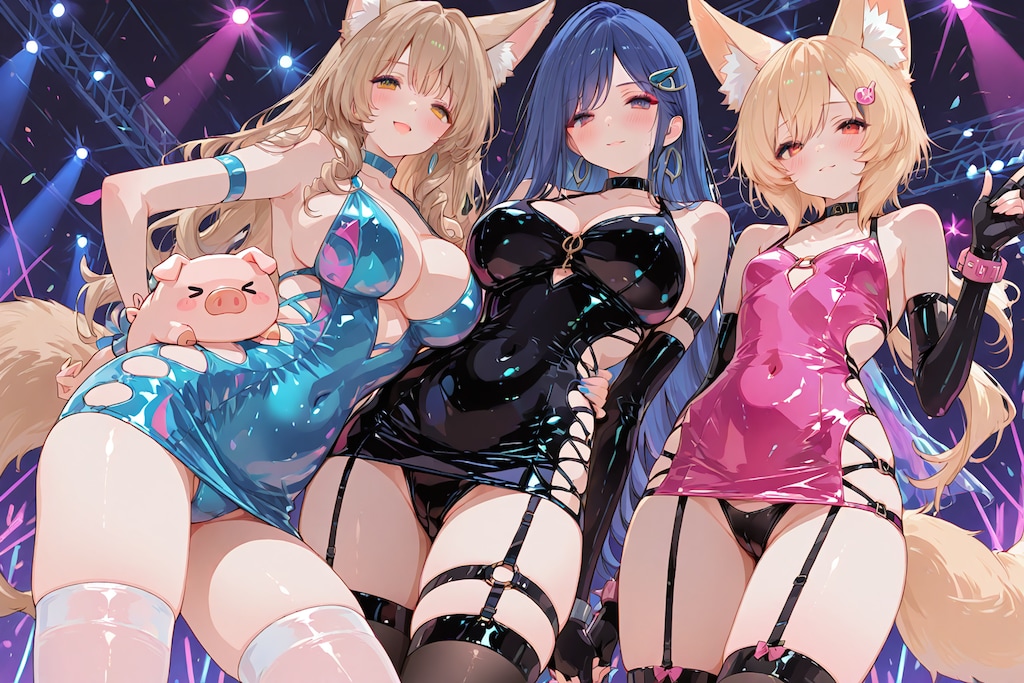 テキサス・ホールデム(pig,2girls)