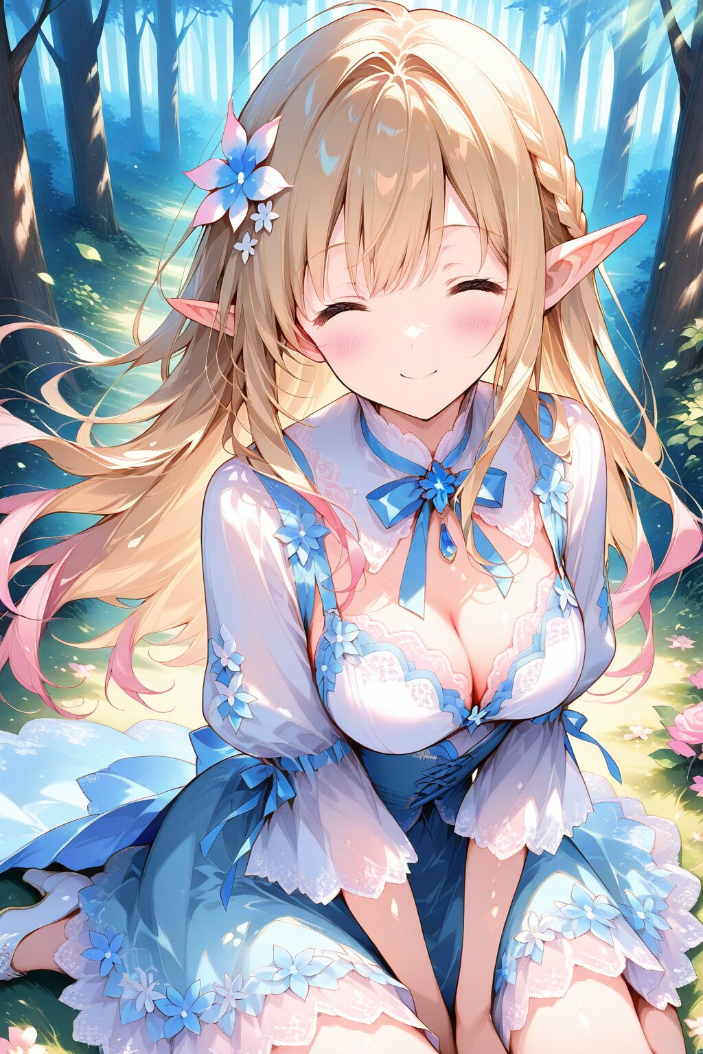 ほんわかエルフさん | の人気AIイラスト・グラビア