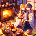 暖炉と恋人♥その1(9枚) 7枚目