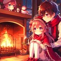 暖炉と恋人♥その1(9枚) 9枚目
