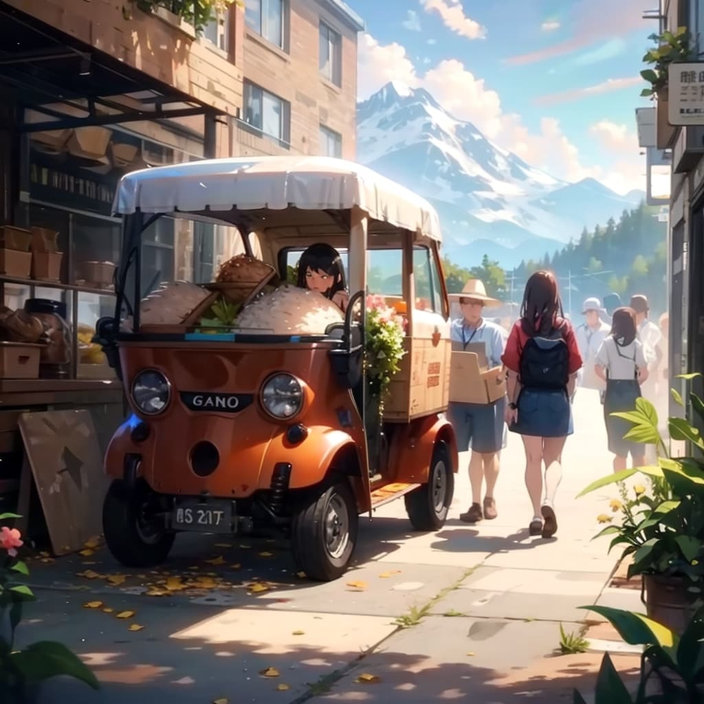 とある観光地の風景