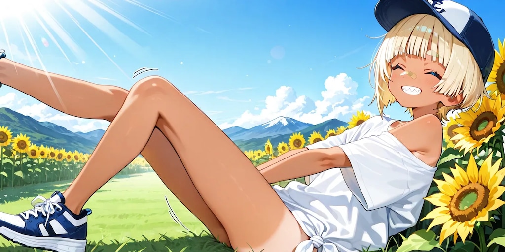 ﾆｼｼって笑う子