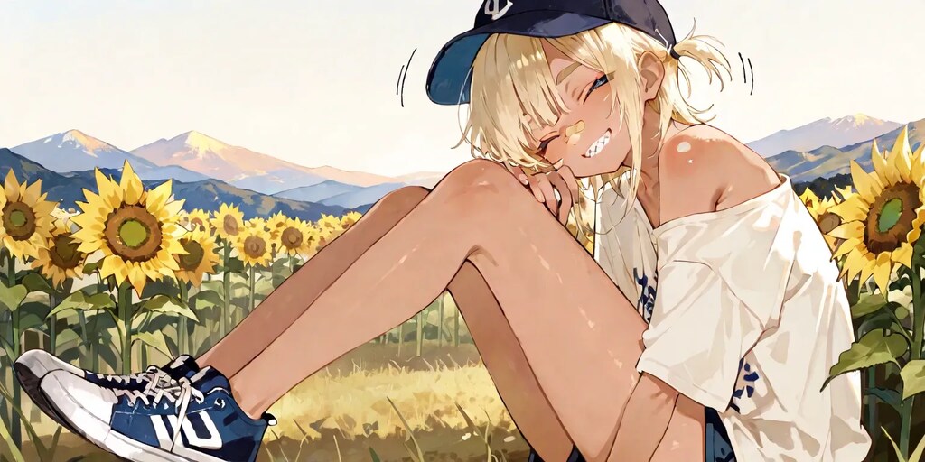 ﾆｼｼって笑う子