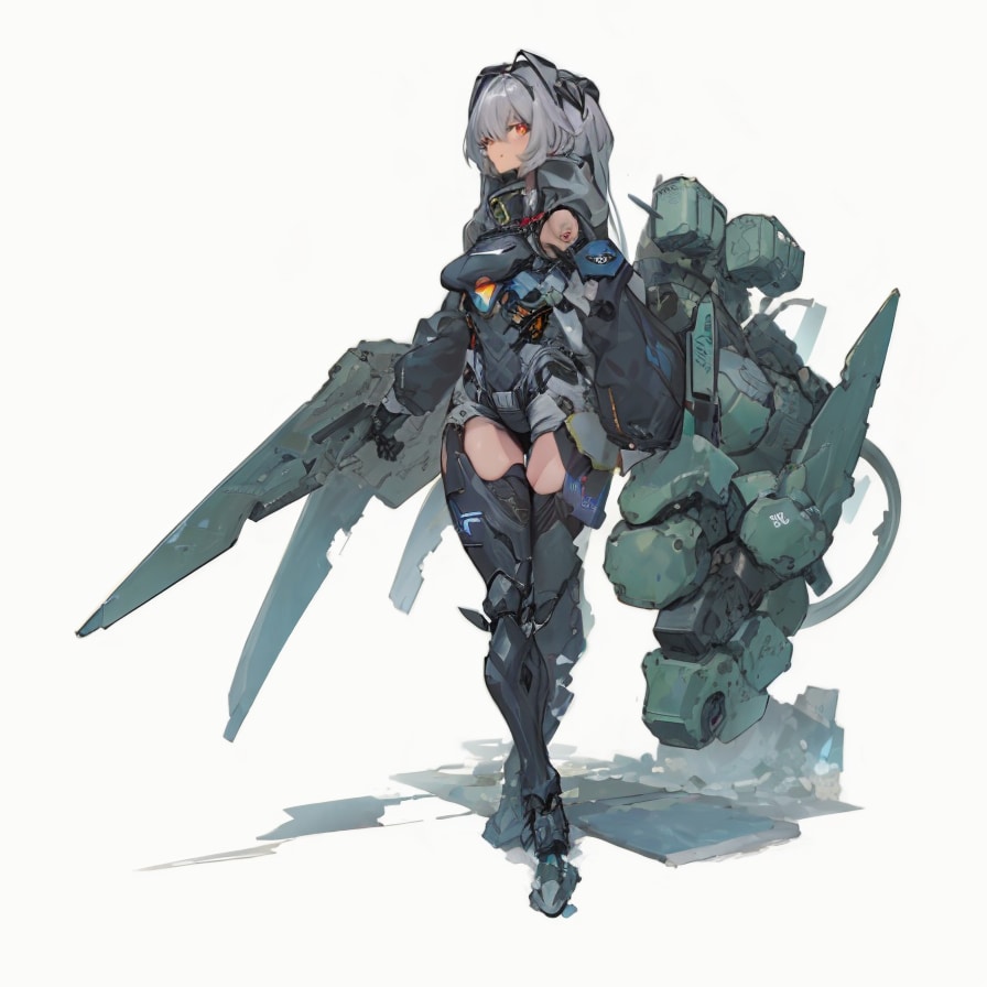 Girl and Robot1108