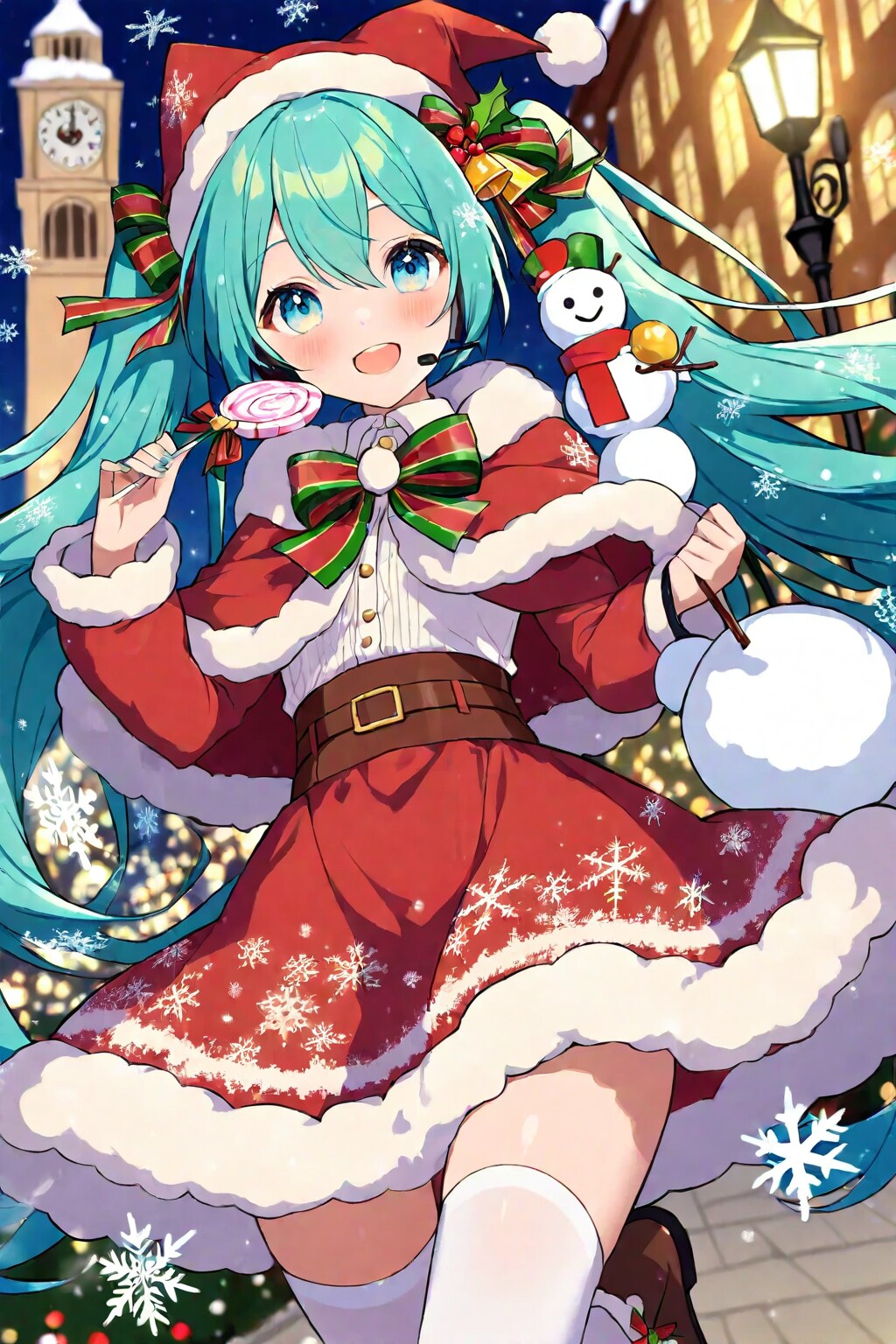 サンタミク | の人気AIイラスト・グラビア