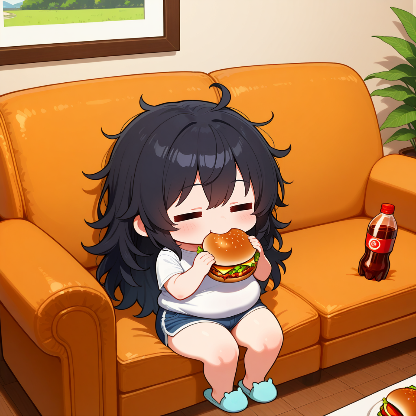 もぐもぐ | の人気AIイラスト・グラビア