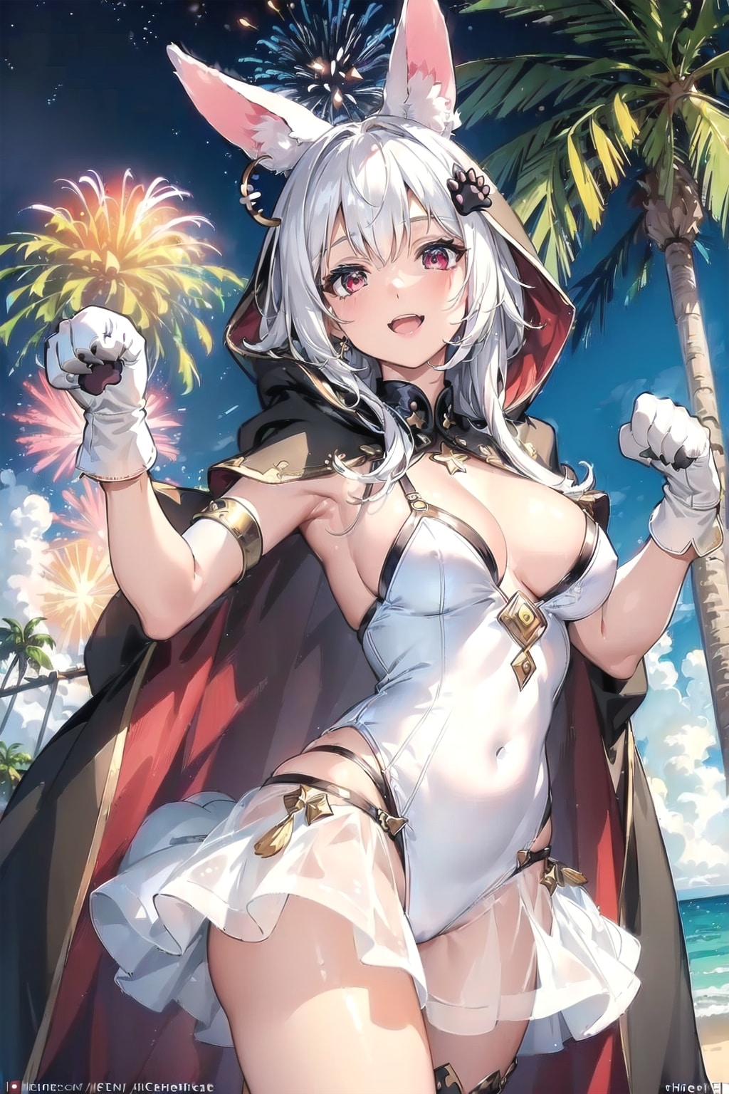 ニクキュ〜ズフェスティバルなのです🐰🎶 | の人気AIイラスト・グラビア