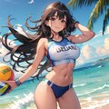 ビーチバレー 2枚目