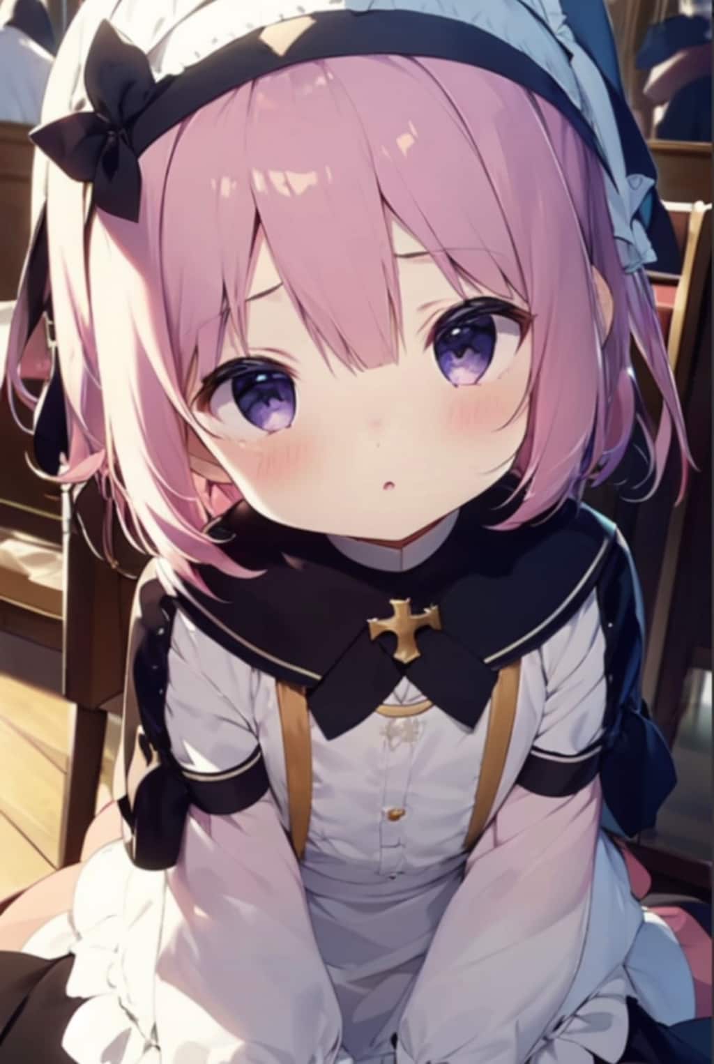 カメラ目線
