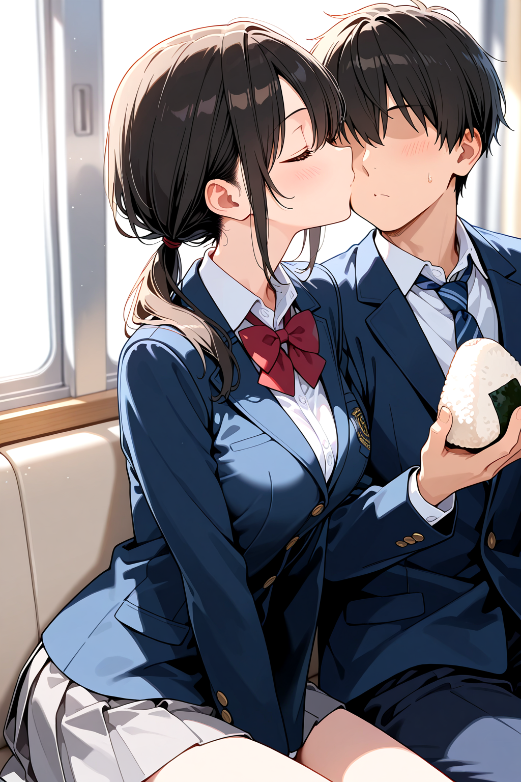 ご飯粒ついてるよ❤️