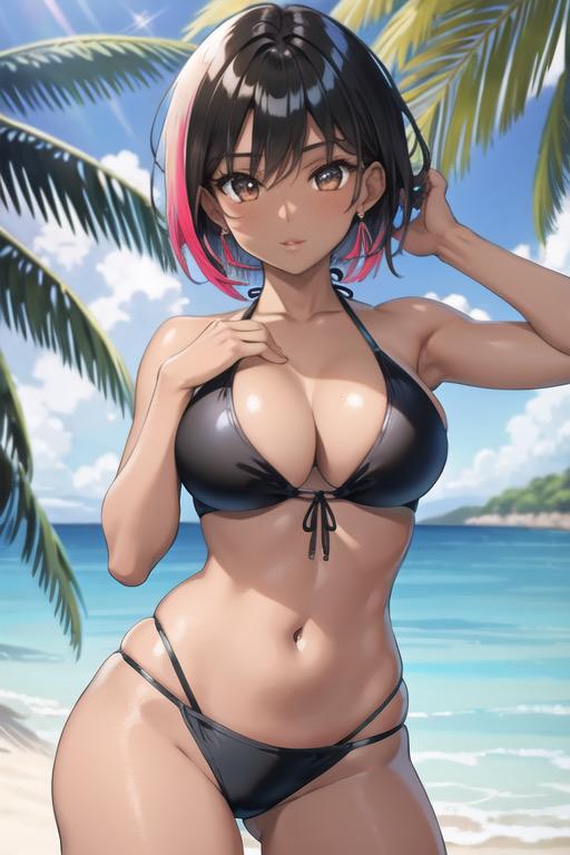 桐島カナ50〜スタイリッシュビキニ