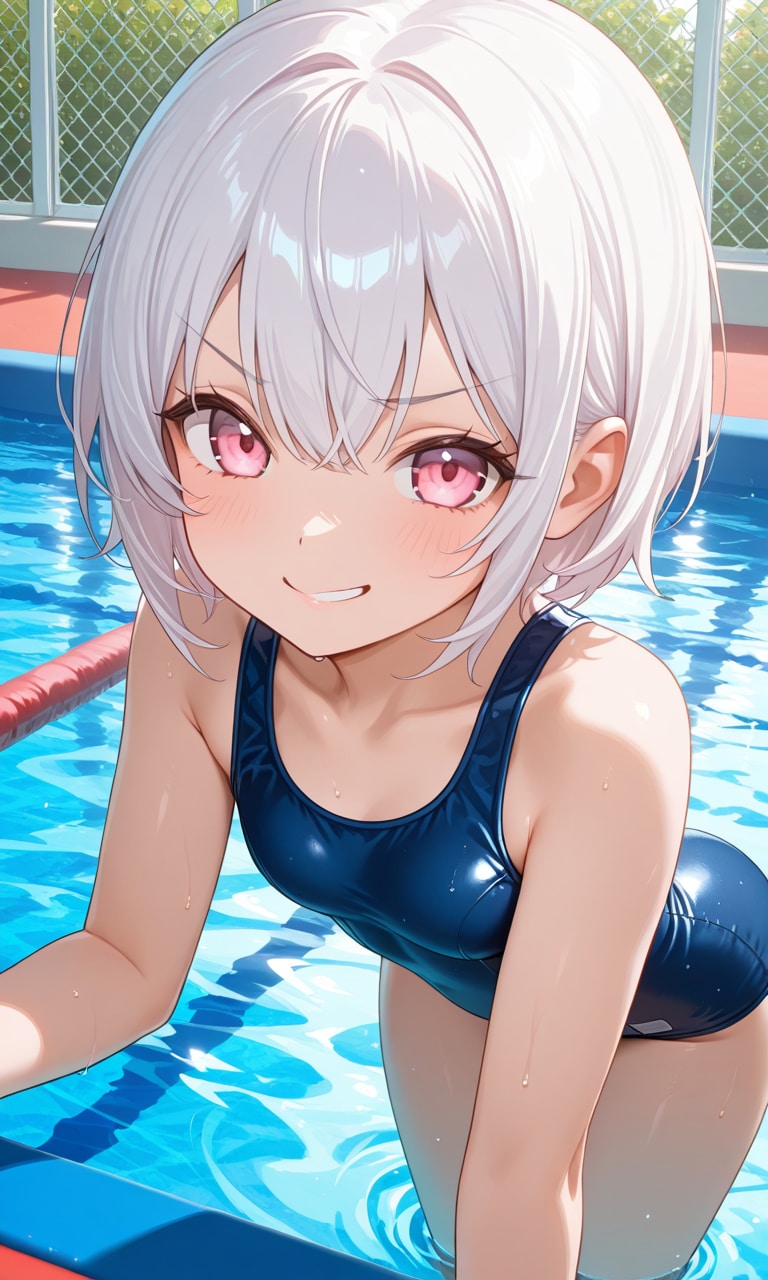 夏休みは、ずっと一緒にプールだよ♡