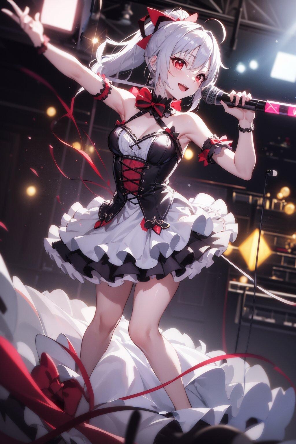 歌う学園長