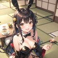 バニーも和室で休憩中！ 2枚目