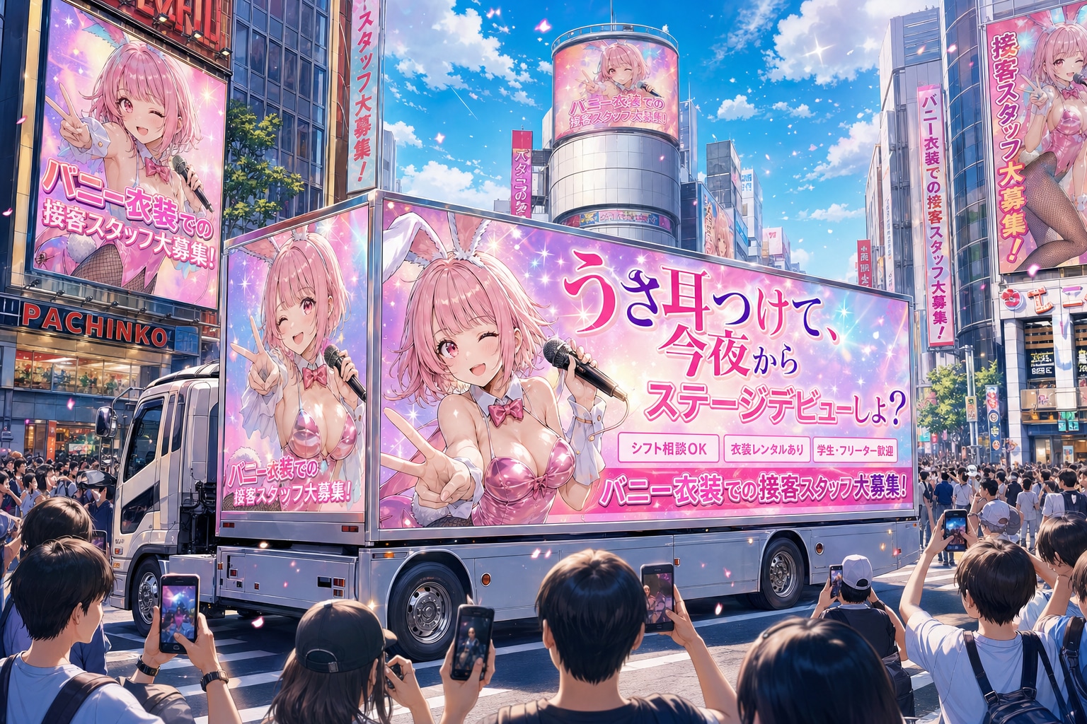 バニーガール募集中💕