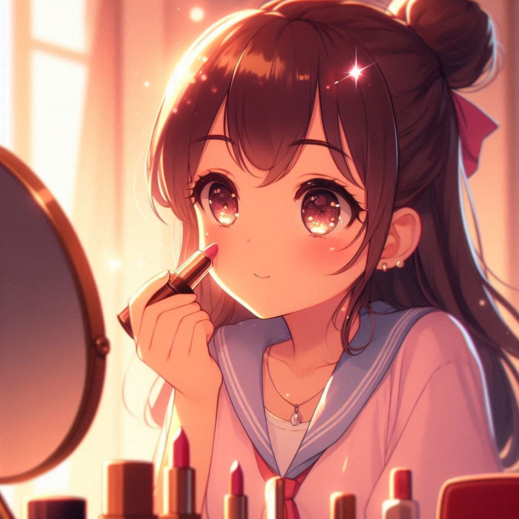 メイクアップ(DALL-E)(2)