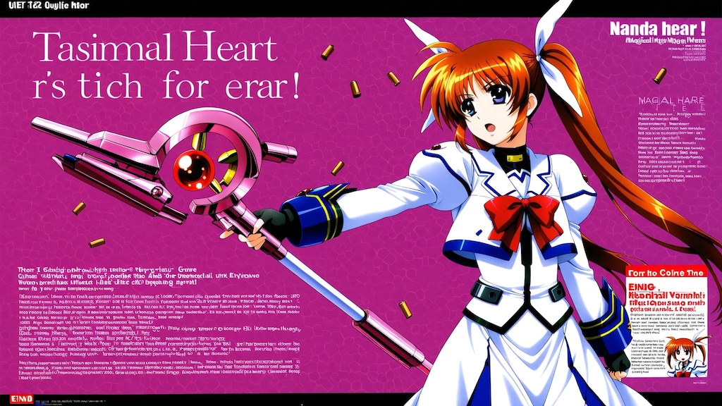 なのは➡　くっ　強敵‼