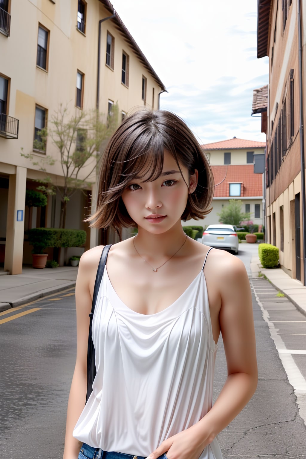 AIグラビア（路上）ノースリーブ