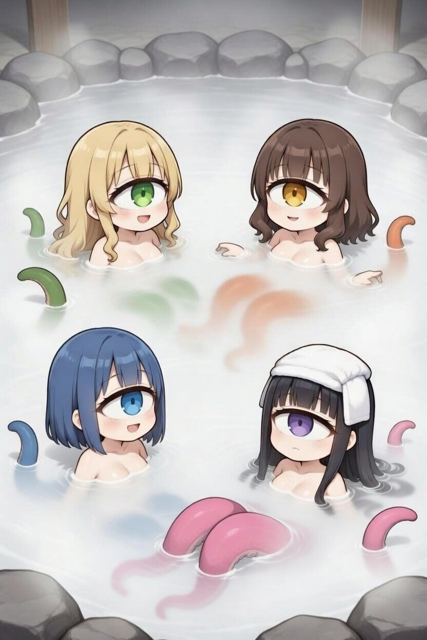 単眼スキュラちゃん.24　温泉