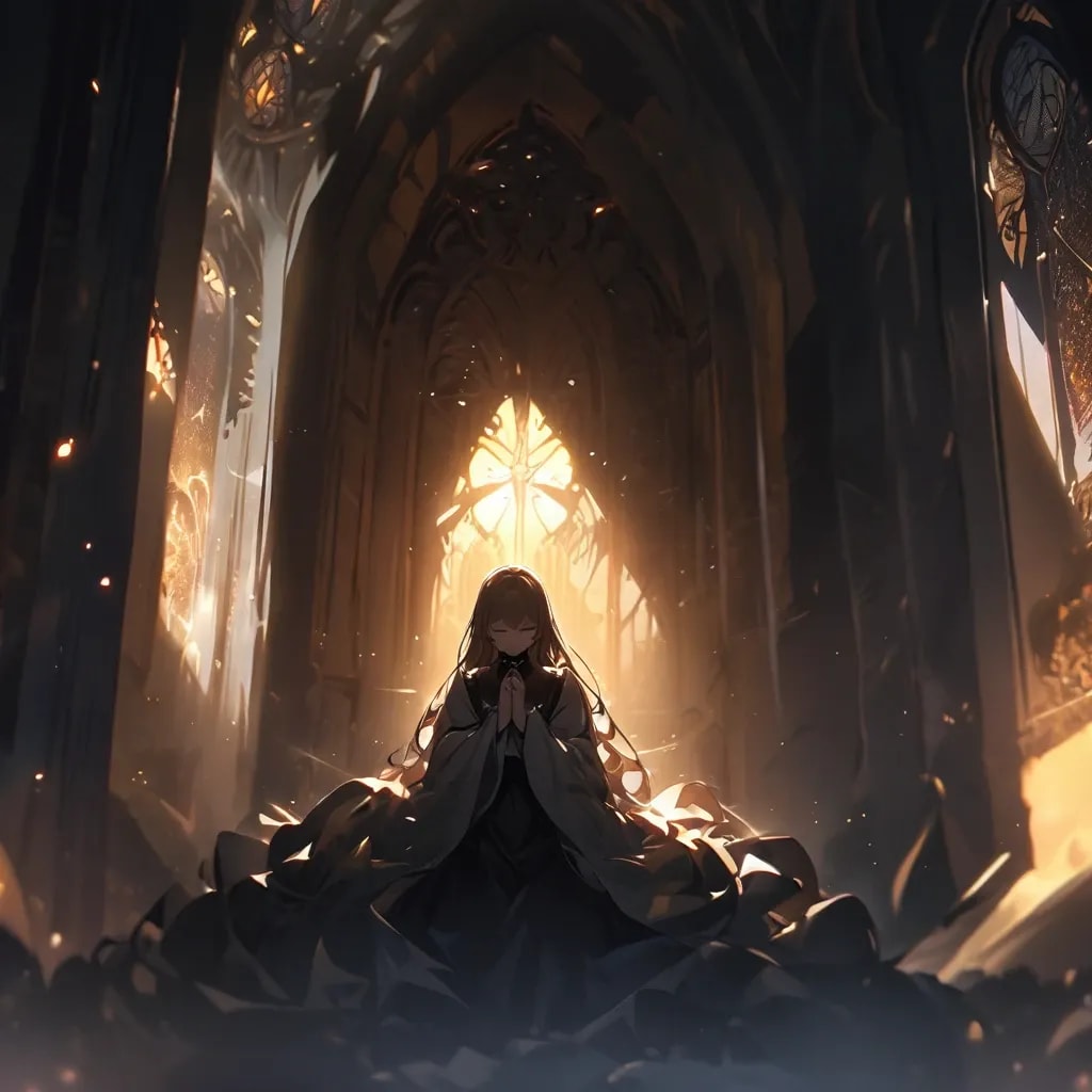 闇を照らす聖なる祈り