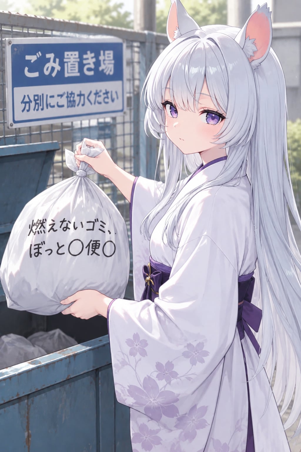 あえて言おう「無断転載するゴミは捨てちゃいます」 | の人気AIイラスト・グラビア