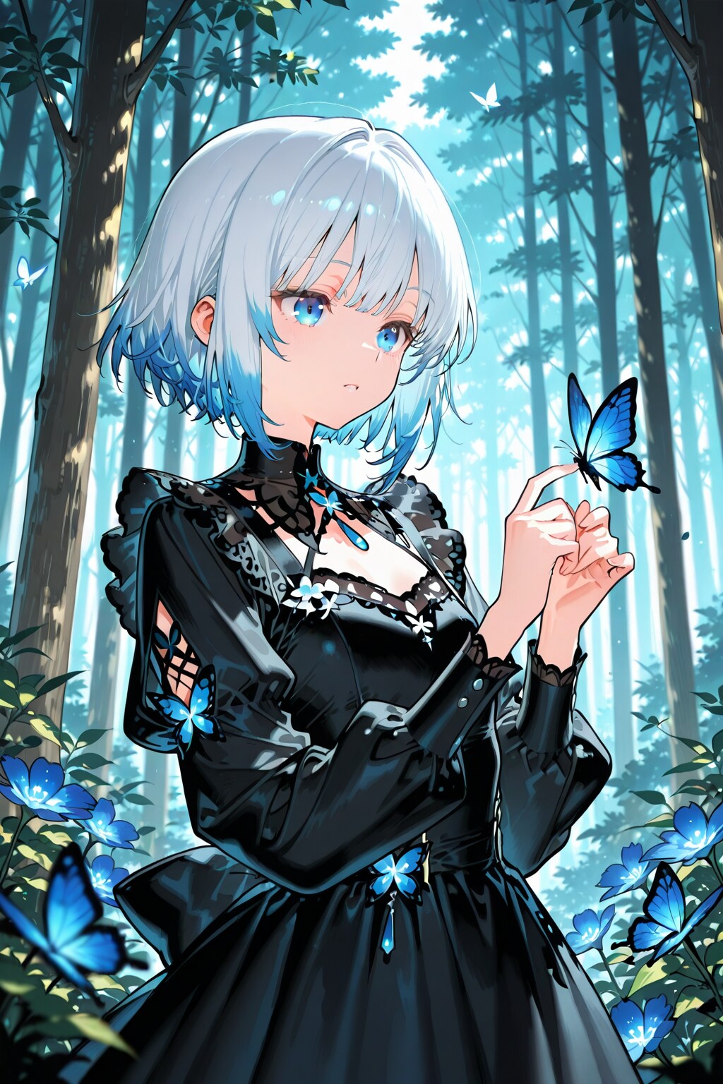 森の中で！ | の人気AIイラスト・グラビア