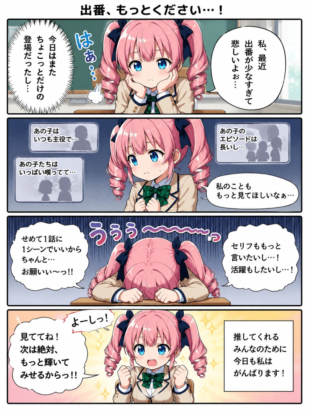 うちの子ピンク代表