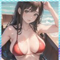 巨乳ビキニ　 big breast bikini 5枚目