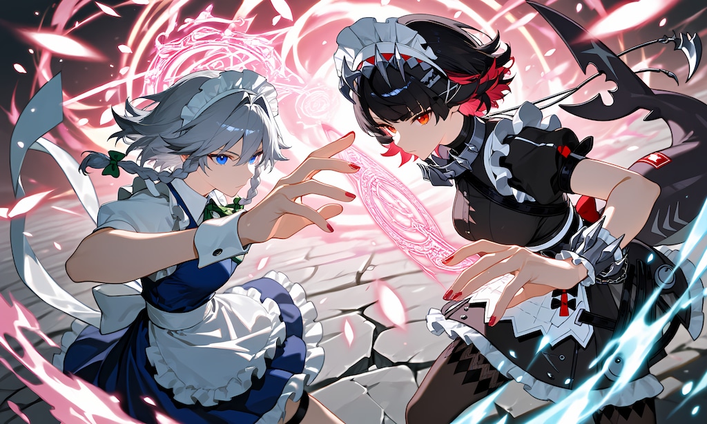 メイドvsメイド