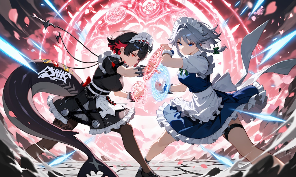 メイドvsメイド